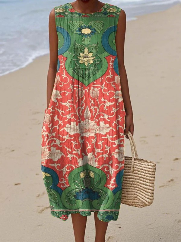 Amara - Alltags-Midi-Kleid