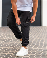 Sommerfeld | Schwarze Cargo-Hose (1 kaufen, 1 GRATIS dazu)