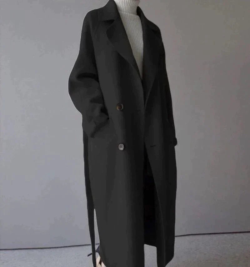 Isabelle™ - Langer Wollmantel
