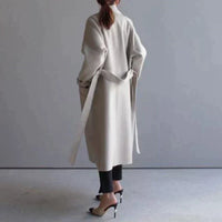 Isabelle™ - Langer Wollmantel