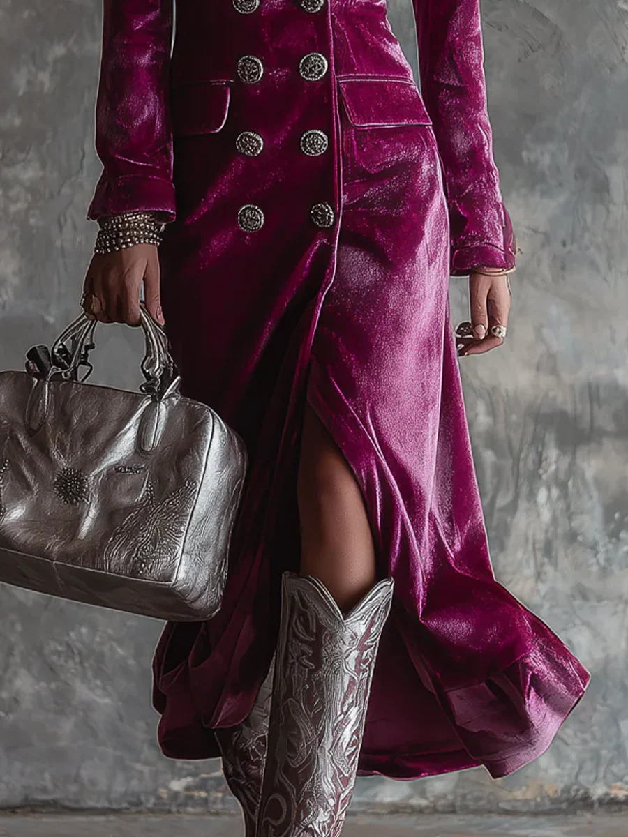 Victoria | Blazer-Kleid aus Samt