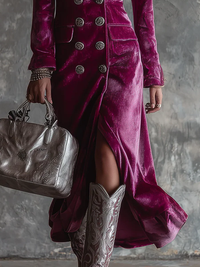 Victoria | Blazer-Kleid aus Samt