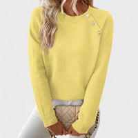 Emmi – Eleganter asymmetrischer Ein-Schulter-Pullover