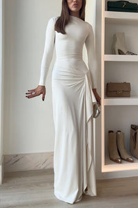 Elegantes fließendes Chiffon-Abendkleid