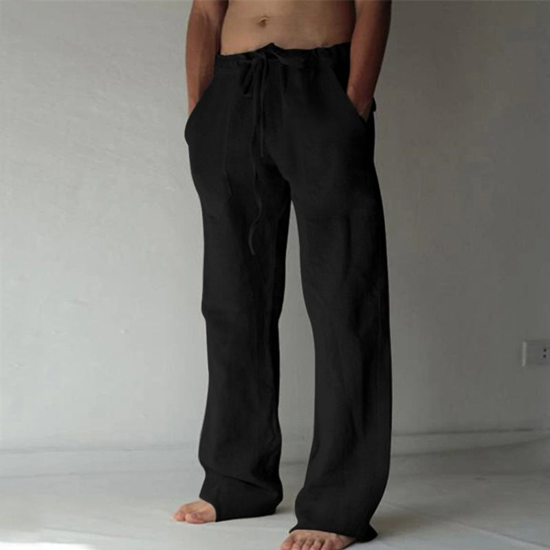Sommerfeld™ | Herren Freizeithose im Japanischen Stil – Locker, Atmungsaktiv & Modern für Alltag und Urlaub