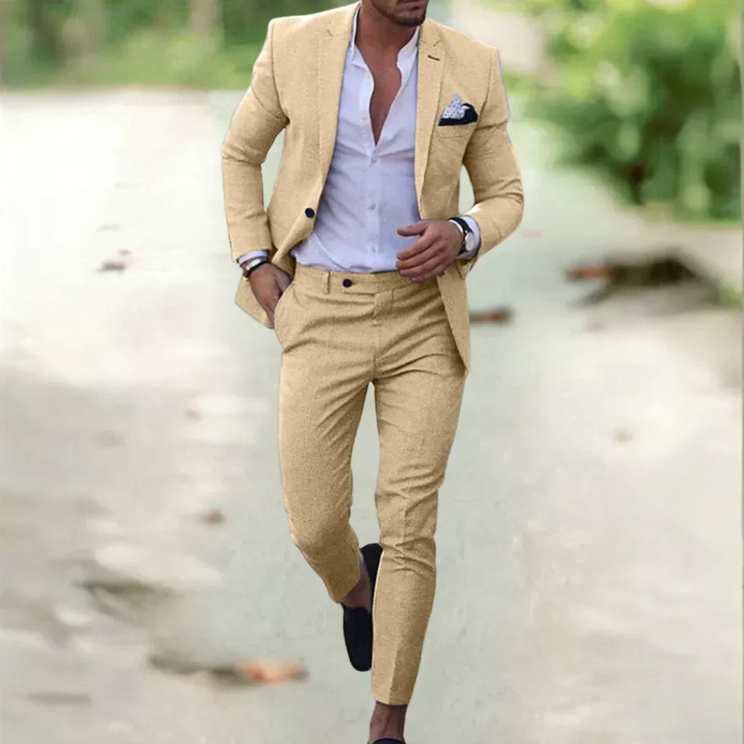 Alonso | Eleganter Herrenanzug (Jacke + Hose)