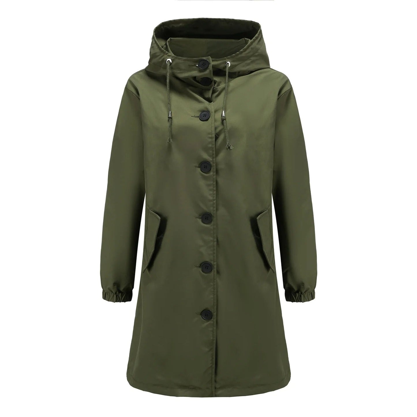 Flieder - Stylischer Damen-Windbreaker mit wasserdichter Kapuze