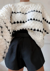 Serena | Eleganter Pullover in Vanille