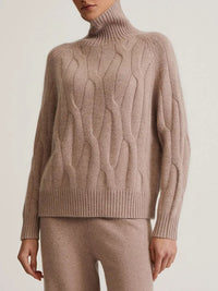 Rollkragenpullover aus Kaschmir