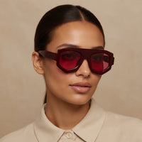 BERGAMO | Sonnenbrille mit flachem Oberteil