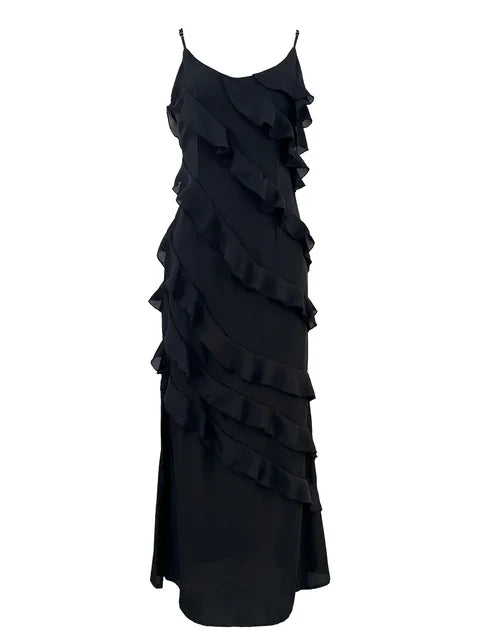 Rote Chiffon-Unterkleider für Damen