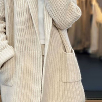 Gemütliche Strickjacke aus Wollmischung für Damen