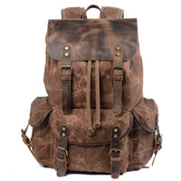 Leinenleder-Rucksack | SALZBURG