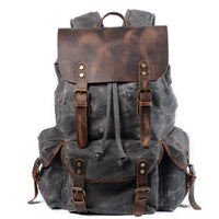 Leinenleder-Rucksack | SALZBURG