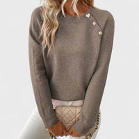 Emmi – Eleganter asymmetrischer Ein-Schulter-Pullover