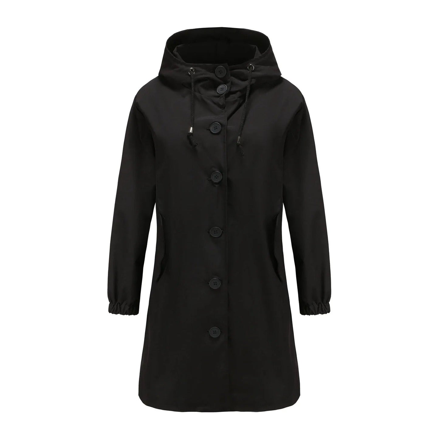 Flieder - Stylischer Damen-Windbreaker mit wasserdichter Kapuze