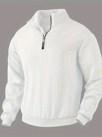 Roberto™ -Vintage Herrenpullover mit Reißverschluss