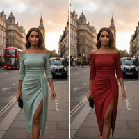 Ely™ - Schickes Maxikleid mit Neckholder und Eleganter, Fließender Passform