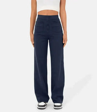 Nina | Elastische Hose mit hoher Taille