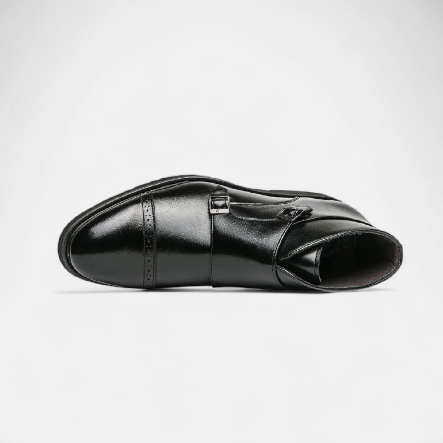 Patrizio™ | Herren Monk Strap Stiefeletten aus Premium-Ecopelle