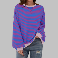Falara | Lässiger gestreifter Pullover