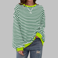 Falara | Lässiger gestreifter Pullover