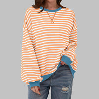 Falara | Lässiger gestreifter Pullover