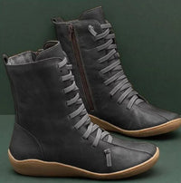 Damenstiefel aus Naturleder