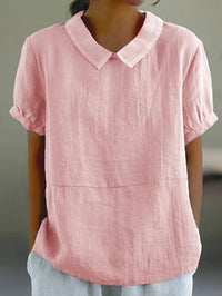JASMINA - LOCKERE LEINENBLUSE