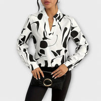 Zaylith | Elegante V-Ausschnitt-Bluse