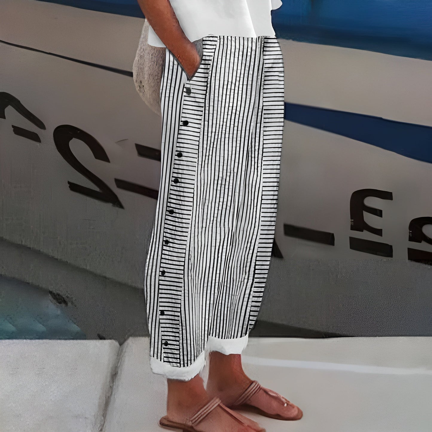 Daniela | Leichte Leinenhose