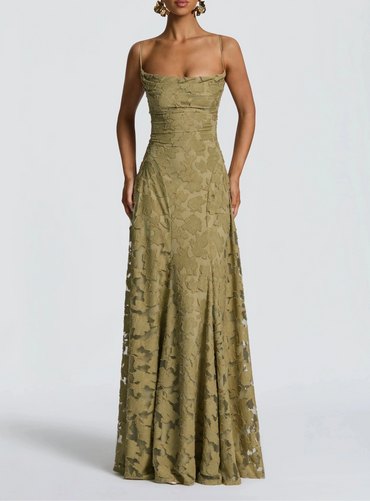 Rhoda™ – Fließende Eleganz im zeitlosen Maxi-Stil