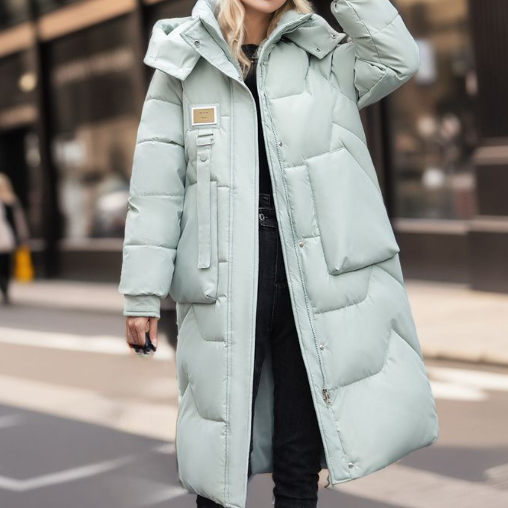 HANNIA - Eleganter Luxus-Wintermantel für Damen