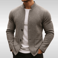 KRAFT | GILET AUS STRUKTURIERTEM STRICK FÜR HERREN