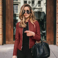 Lederjacke