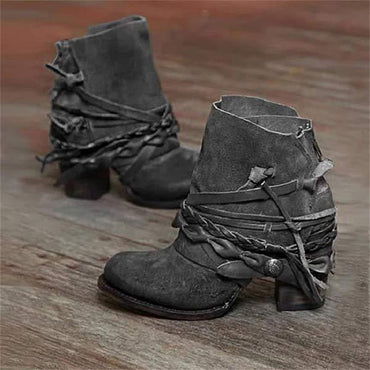 Adelaide - Zeitlose Vintage-Stiefeletten für einen einzigartigen Look