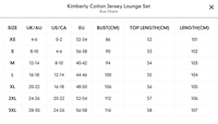 Lounge-Set aus Baumwoll-Jersey