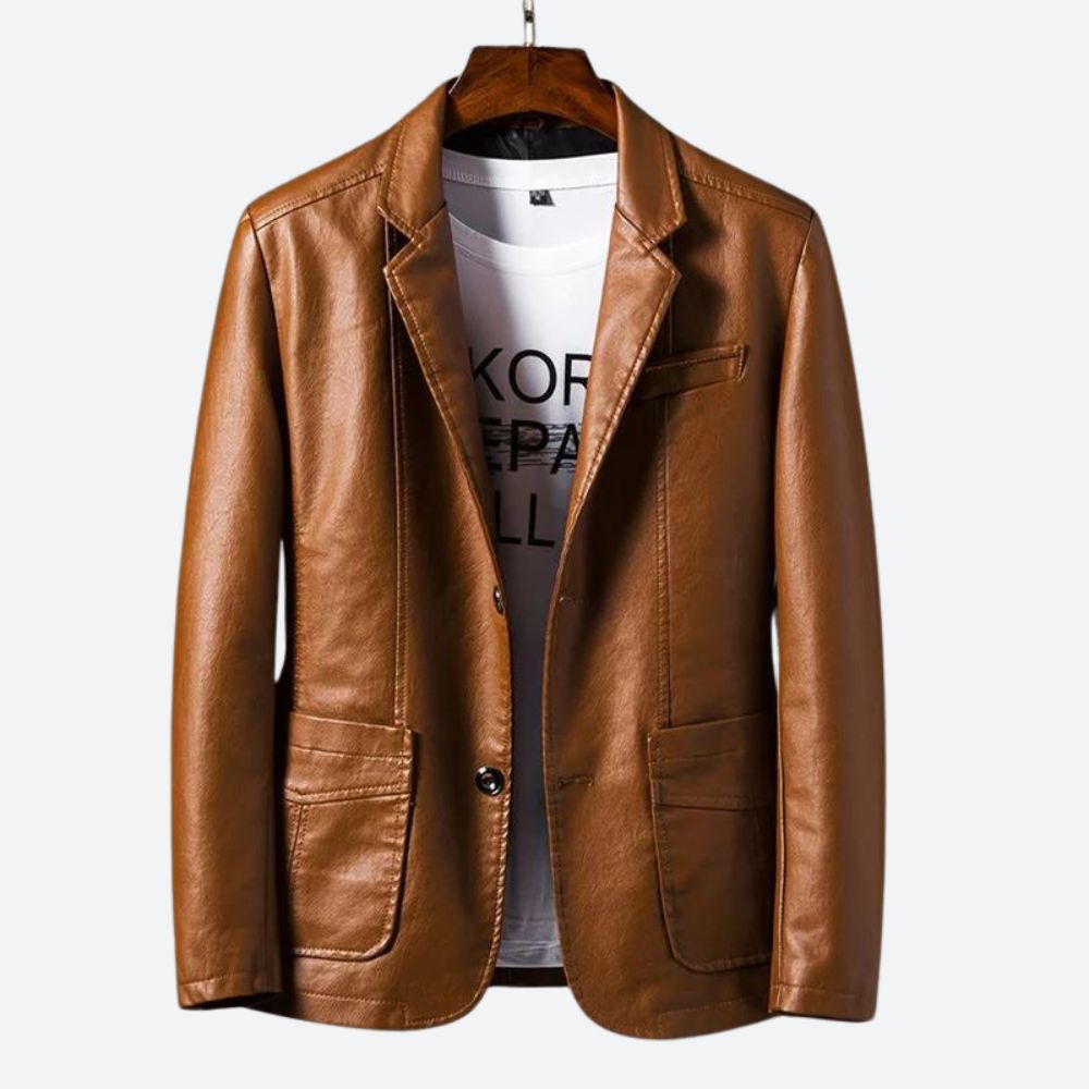 Stilvoller Lederblazer - Samuel