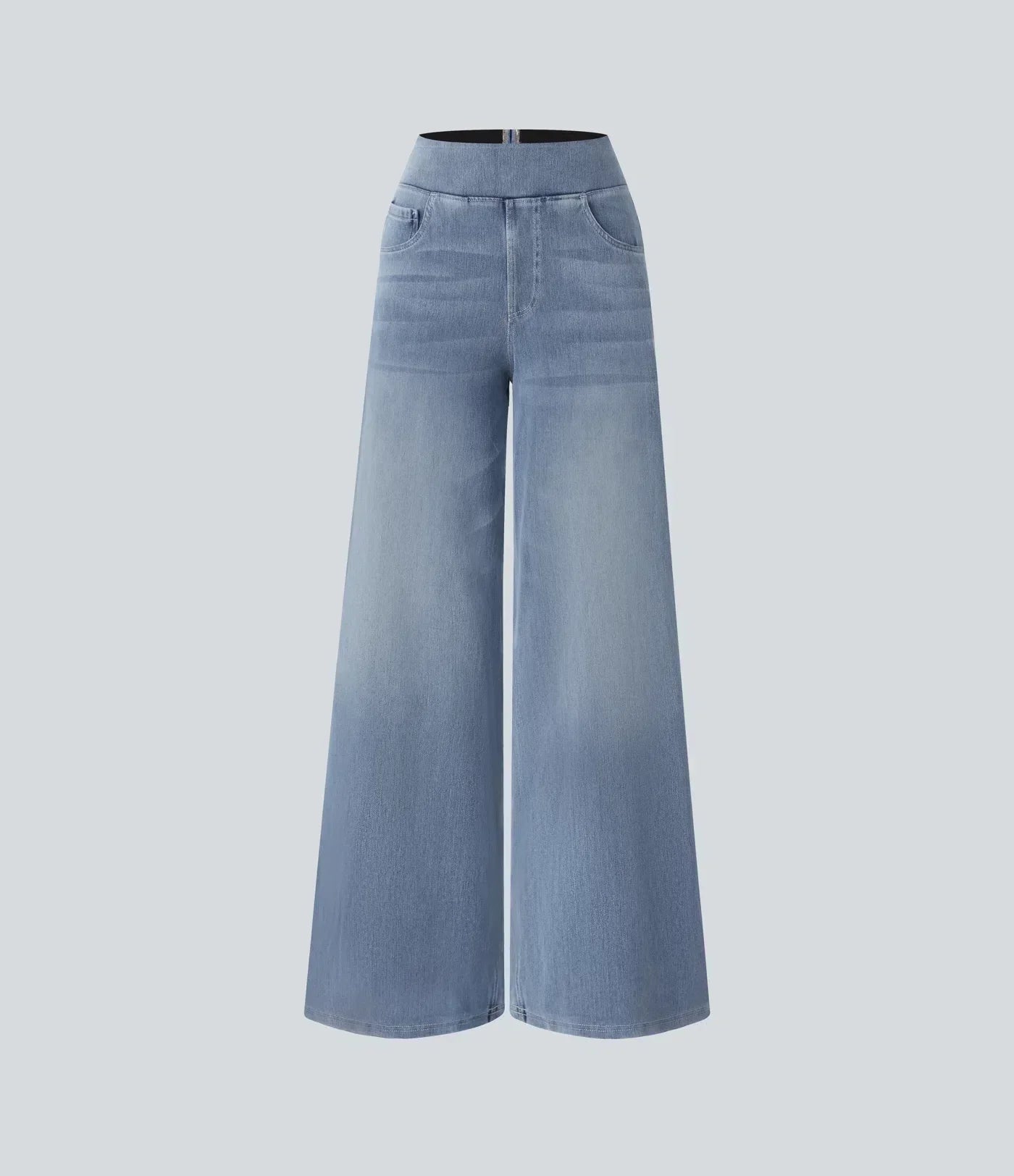 Evie | Bequeme Elastische Hose mit Hohem Bund