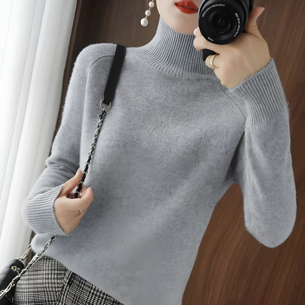 Rollkragenpullover