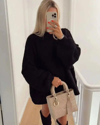 Jana | Gemütlicher Übergroßer Herbstpullover