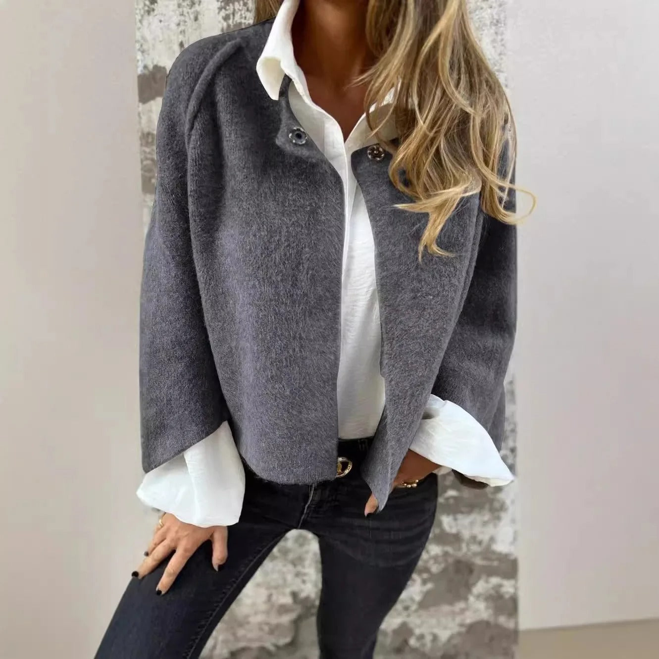 Lucie™ - Kurze Baumwolljacke
