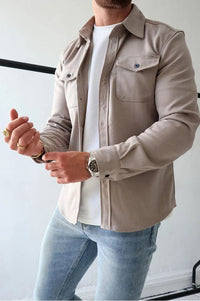 André™ - Lederjacke mit Knöpfen