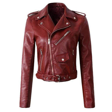 Damen Lederjacke [Letzter Tag Rabatt]