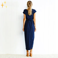 Elegantes Sommer oder Herbst kleid