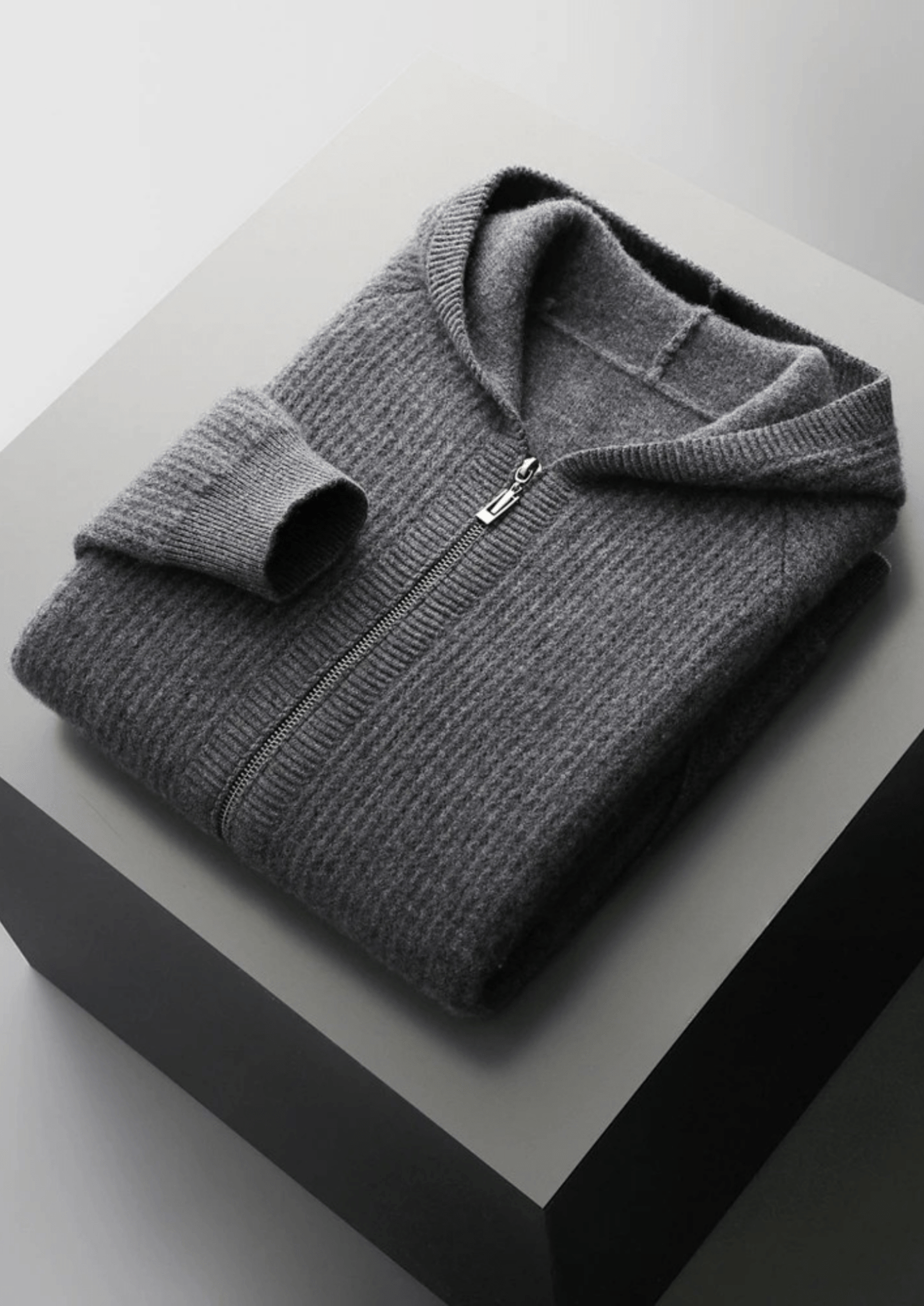 Sommerfeld | Merino Zip-Hoodie aus extra feiner Merinowolle