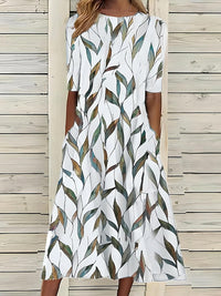 Sela™ – Sommerliches Midikleid mit elegantem Blumenprint