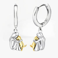 Ginny™| Ohrringe „Mädchen und Hund“