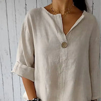 Denzel | Vielseitige Knopf Bluse